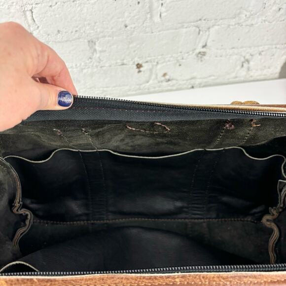 Vintage Ted Glimer Handmade Leather Medical Bag - Picture 7 of 12